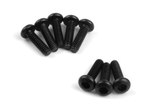 Imbusové šroubky s kulatou hlavou M1,6 x 6 mm (8 ks)