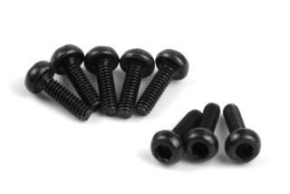 Imbusové šroubky s kulatou hlavou M1,4 x 5 mm (8 ks)